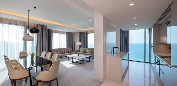 4 Bedroom Apartment for Rent in Bluewaters Island, Dubai - Meraas-BlueWaters-117-Pano. jpg