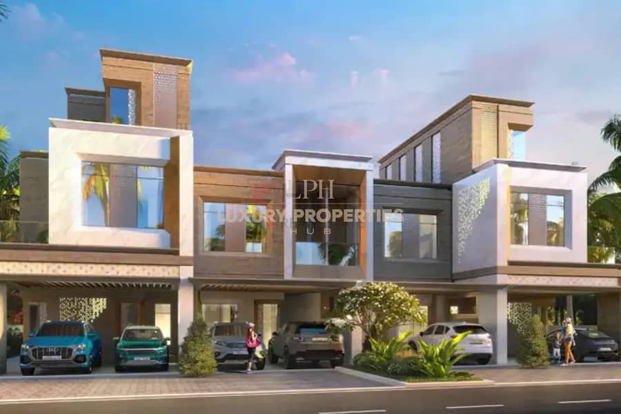Таунхаус в Дамак Лагунс,Монте-Карло, 4 cпальни, 2500000 AED - 12124715 Таунхаус в Дамак Лагунс,Монте-Карло, 4 cпальни, 2500000 AED - 12124715