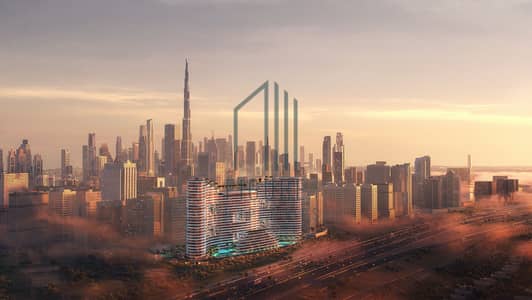 استوديو  للبيع في الخليج التجاري، دبي - Aquarise Exterior-10. jpg