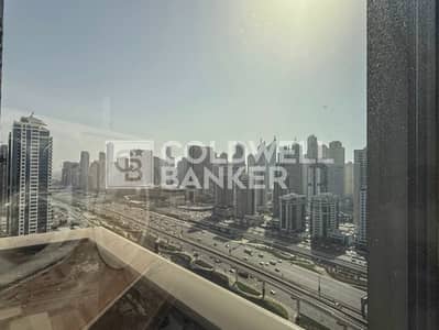 1 Bedroom Flat for Rent in Jumeirah Lake Towers (JLT), Dubai - Vacant | Panoramic Marina and SZR View |High Floor