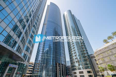 Office for Sale in Al Reem Island, Abu Dhabi - High Floor Office| Mangrove/Sea View |Unfurnished