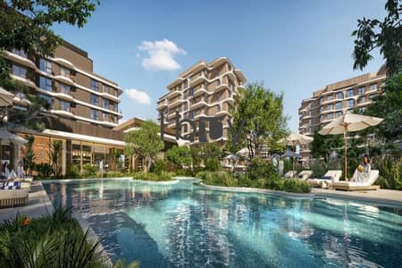 Studio for Sale in Fahid Island, Abu Dhabi - Garden View Studio at Fahid Beach Residence