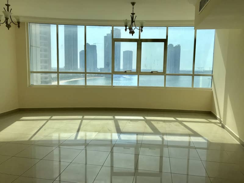 Sea view 3Bhk with Maid room. Just 52k free parking + one month mamzer Sea view 3Bhk with Maid room. Just 52k free parking + one month mamzer