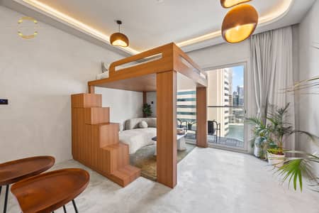Studio for Rent in Business Bay, Dubai - MSR_9889. jpg