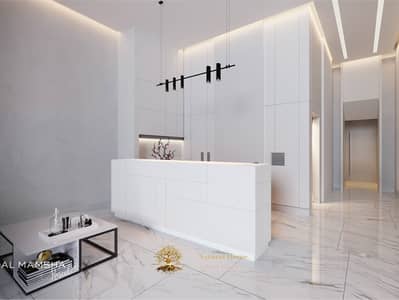 姆瓦伊莱社区， 夏尔迦 1 卧室单位待售 - Lobby  Render - Al Mamsha Raseel. jpg