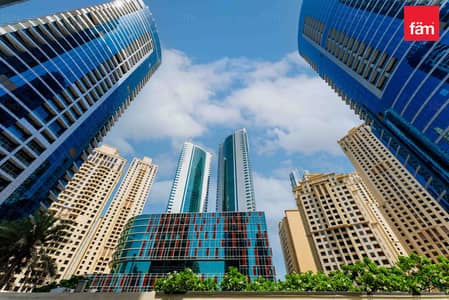 2 Bedroom Flat for Rent in Dubai Marina, Dubai - 2-bedroom apartment | City Views