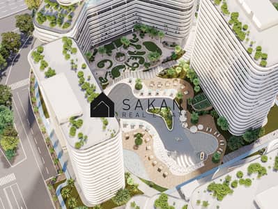 Studio for Sale in Arjan, Dubai - TCD Towers Top View. jpg