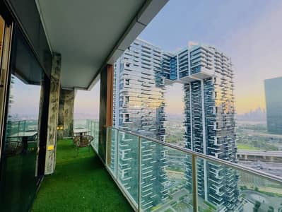 迪拜湾， 迪拜 1 卧室公寓待租 - 位于迪拜湾，基法夫街区，公园之门公寓，公园之门公寓B座 1 卧室的公寓 133000 AED - 12137594
