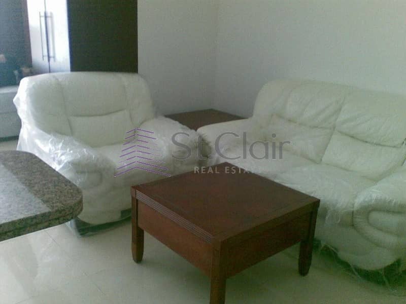 Fully Furnished Studio with Balcony| Low Floor