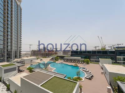 1 Bedroom Apartment for Rent in Sobha Hartland, Dubai - Spacious + Brand New 1BR | Vacant | Pool View