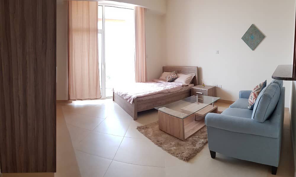 Monthly AED 3500 I Beautiful Spacious Fully Furnished and Brand New Studios