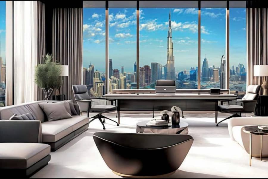 Modern / floor to ceiling windows / skyline View Modern / floor to ceiling windows / skyline View