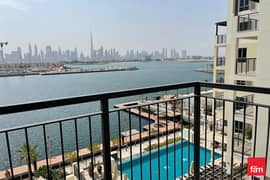 Sea & Marina View| Unfurnished| Access to Beach