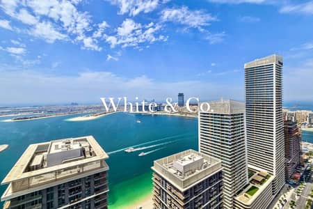 1 Bedroom Apartment for Sale in Dubai Harbour, Dubai - Exclusive | Very High Floor | Full Palm