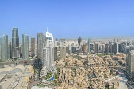 2 Bedroom Apartment for Sale in Downtown Dubai, Dubai - Fountain view | High Floor | Vacant
