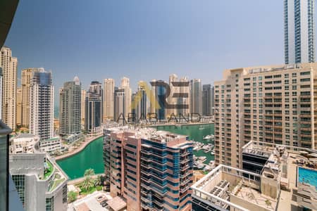 2 Bedroom Apartment for Rent in Dubai Marina, Dubai - Marina View | Corner Unit | Vacant Soon