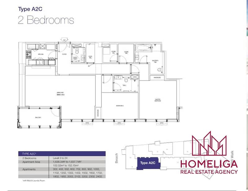 FULL SEE VIEW | BEACH ACSES | FAMALY ORIGINATED - Image 24