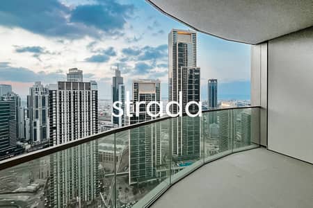 2 Bedroom Apartment for Rent in Downtown Dubai, Dubai - Brand new | High floor | Corner unit