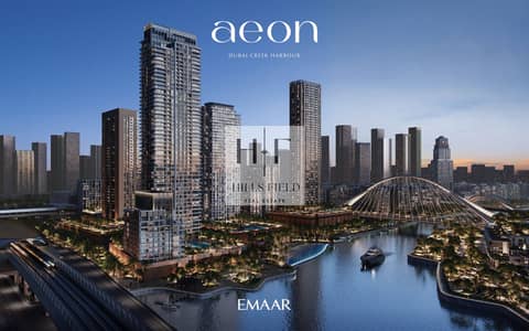 2 Cпальни Апартаменты Продажа в Дубай Крик Харбор, Дубай - AEON_DCH_BRANDED_RENDER3. jpg