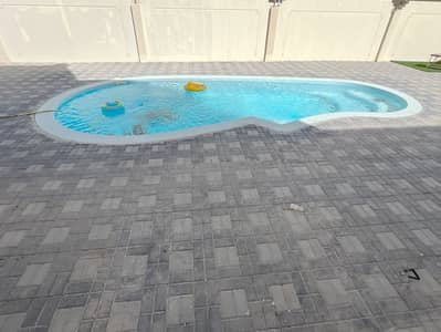 5 Bedroom Villa for Rent in Shakhbout City, Abu Dhabi - Stand alone | Big yard | Private Pool & Garden