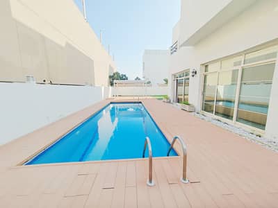 5 Bedroom Villa for Rent in Khalifa City, Abu Dhabi - Within Compound | Luxury Villa | Swimming Pool