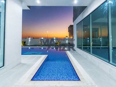 6 Bedroom Villa for Sale in Yas Island, Abu Dhabi - Sea View | Super luxury finishing | Swimming pool
