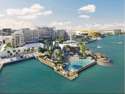2 Bedroom Apartment for Sale in Yas Island, Abu Dhabi - Hot Unit | Full Sea View | Waterfront Living