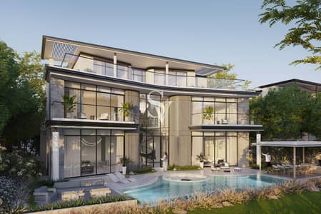 7 Bedroom Villa for Sale in Mohammed Bin Rashid City, Dubai - ON THE LAGOON | BASEMENT PARKING | BRANDED HOME
