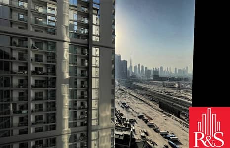1 Bedroom Apartment for Rent in Sobha Hartland, Dubai - Vacant | High Floor | Burj Khalifa Views l 1-Cheque