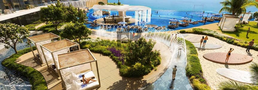 迪拜海港城， 迪拜 1 卧室公寓待售 - POOL. JPG