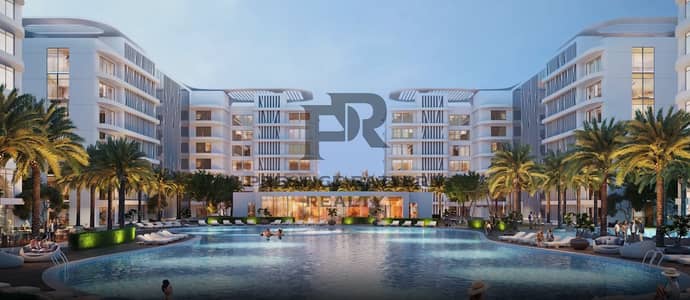 大马士革湖住宅， 迪拜 1 卧室单位待售 - pool. JPG