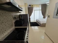 استوديو حديث مؤثث بالكامل