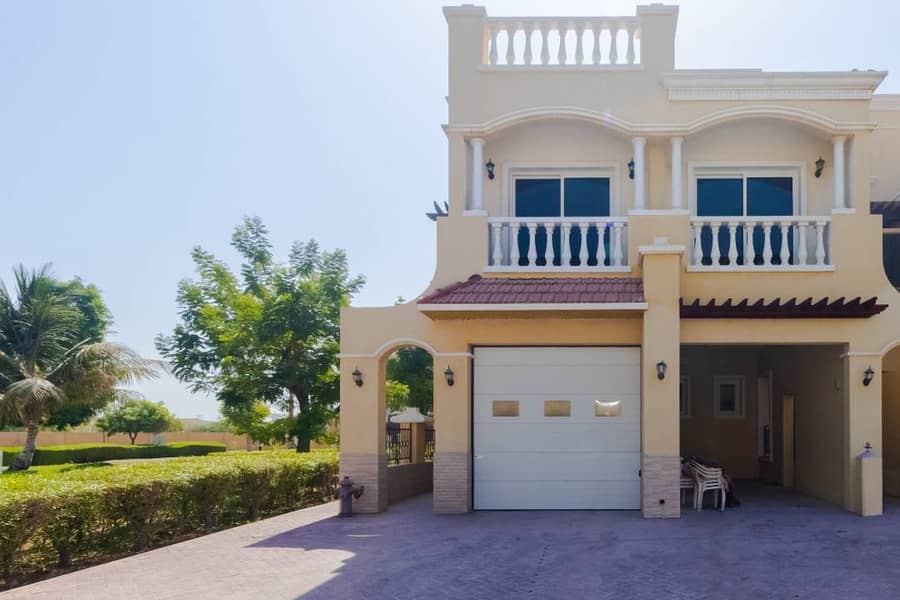Two Bedroom Townhouse for Rent in Al Hamra Village - Pool View