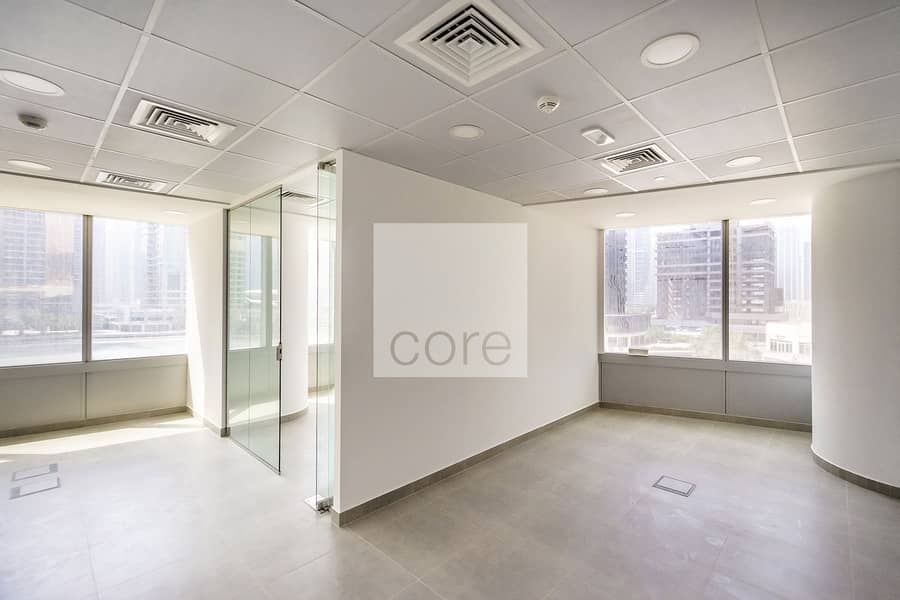 Fitted with partitions on low floor I JLT