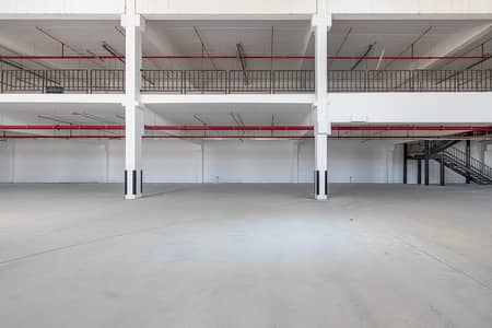 Warehouse for Rent in Dubai Industrial City, Dubai - One unit of Warehouse with Mezzanine Floor