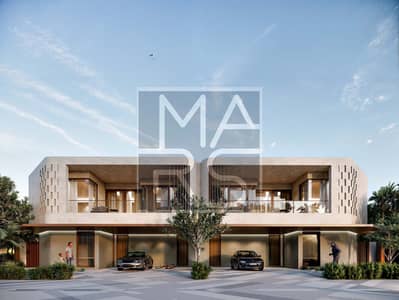 فیلا 4 غرف نوم للبيع في الطي غرب، الشارقة - 6. -Twin-Villa-Street-View-1. jpg