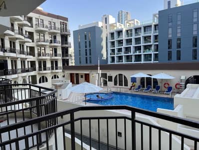 Studio for Sale in Arjan, Dubai - Fully Furnished | Pool View | Big Layout