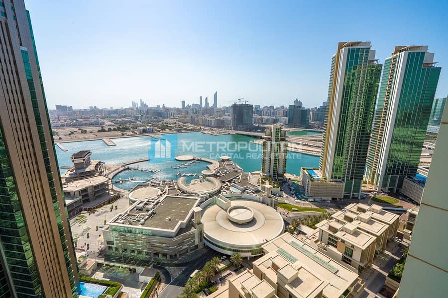 Marina And Sea View | 1BR W/ Balcony | High Floor Marina And Sea View | 1BR W/ Balcony | High Floor