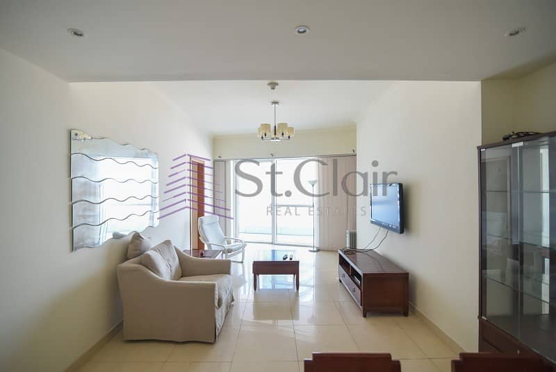 Fully Furnished 1 Bed | Canal View | Low Floor