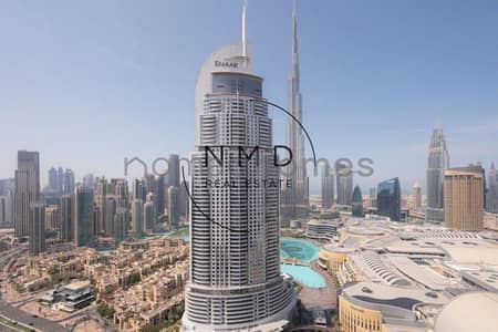 فلیٹ 2 غرفة نوم للايجار في وسط مدينة دبي، دبي - شقة في بوليفارد بوينت،وسط مدينة دبي 2 غرف 265000 درهم - 11717097
