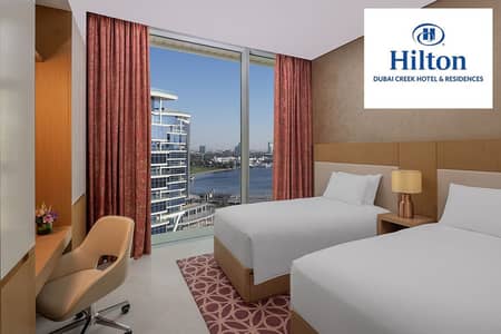 شقة فندقية 2 غرفة نوم للايجار في ديرة، دبي - 2 Bedroom Apartment Creek View JOCH_022_051223. jpg