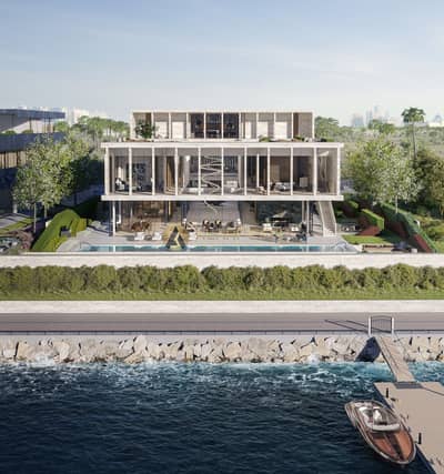 فیلا 8 غرف نوم للبيع في الجداف، دبي - Earth Mansion (1). jpg