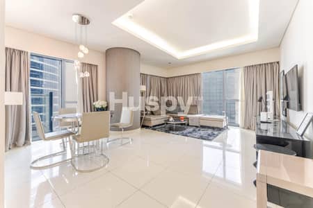2 Bedroom Apartment for Rent in Business Bay, Dubai - High Floor | Burj Khalifa View | Vacant