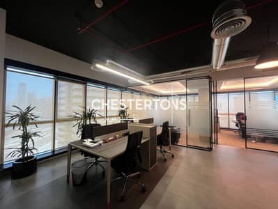 Office for Rent in Jumeirah Lake Towers (JLT), Dubai - Premium Fit Out | Private Pantry | Partition
