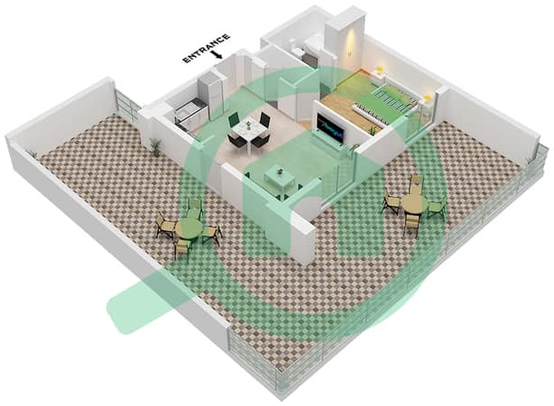 Type 1D5-1 Unit 7 Floor 1