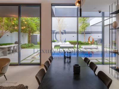 4 Bedroom Villa for Sale in Al Sehma, Sharjah - Corner Villa | Private Pool | Tree Lined Community