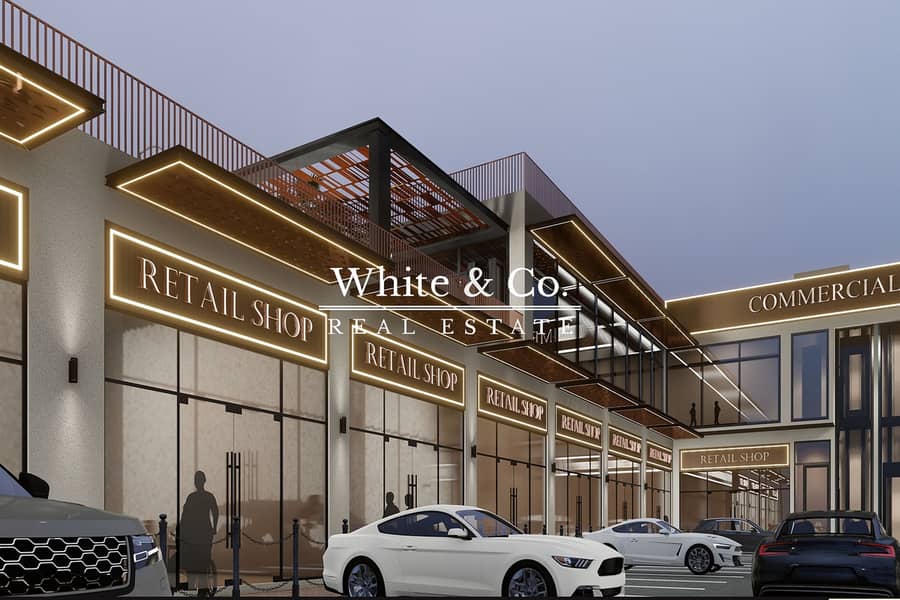 Retail | Payment Plan | Next To Miracle Garden Retail | Payment Plan | Next To Miracle Garden