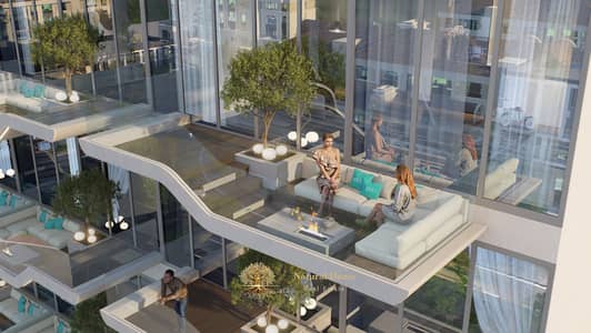 迪拜公寓大楼， 迪拜 2 卧室单位待售 - SUNKEN BALCONY. jpeg