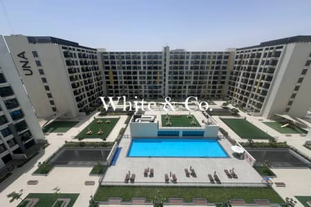 1 Bedroom Apartment for Rent in Town Square, Dubai - Modern 1BR Liva | High Floor | Pool View