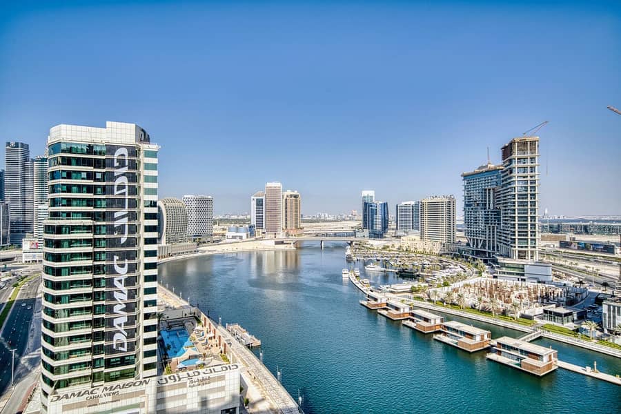 UTILITIES INCLUDED - NEW YEARS SPECIAL OFFER-Only Rate Deal | Stunning Canal View 1BHK | Prime Business Bay Location - Image 6